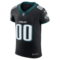 Philadelphia Eagles Black Alternate Elite Custom Jersey
