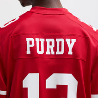 San Francisco 49ers Brock Purdy Scarlet Game Player Jersey