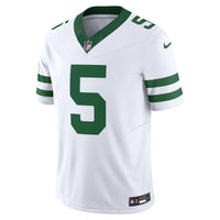 New York Jets Garrett Wilson Legacy White Limited Jersey