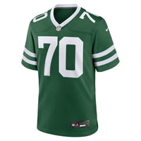 New York Jets Armand Membou Green Team Game Jersey