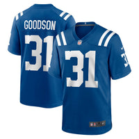 Indianapolis Colts Tyler Goodson Royal Game Jersey