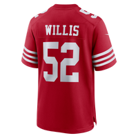 San Francisco 49ers Patrick Willis Scarlet Retired Player Game Jersey