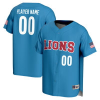 Loyola Marymount Lions NIL Pick-A-Player Lightweight Baseball Jersey - Blue