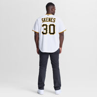 Pittsburgh Pirates Paul Skenes White Home Replica Jersey