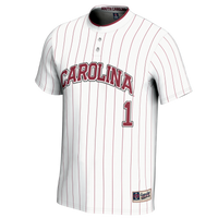 #1 South Carolina Gamecocks Lightweight Softball Jersey - White
