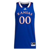 Kansas Jayhawks Pick-A-Player NIL Basketball Jersey - Royal