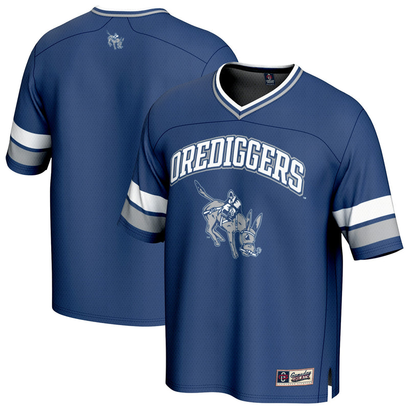 Colorado School of Mines Orediggers Spirit Football Jersey - Blue