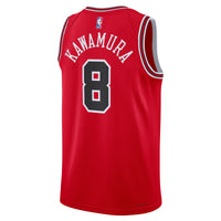 Chicago Bulls Icon Edition Swingman Jersey - Red - Yuki Kawamura