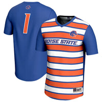 Boise State Broncos Lightweight Collegiate #1 Soccer Fashion Jersey - Royal