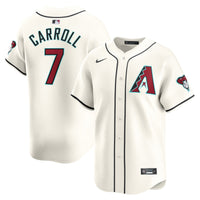 Arizona Diamondbacks Corbin Carroll White Home Limited Player Jersey