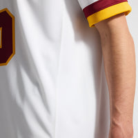 Washington Commanders Jayden Daniels White Stitched Limited Jersey