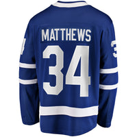 Toronto Maple Leafs Auston Matthews Blue Home Breakaway Jersey