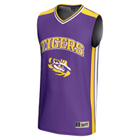 LSU Tigers Spirit Basketball Jersey - Purple