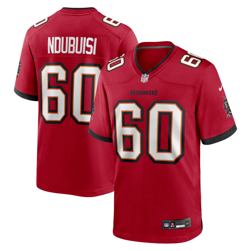 Tampa Bay Buccaneers Haggai Ndubuisi Red Team Game Jersey