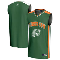 Florida A&M Rattlers Spirit Basketball Jersey - Green