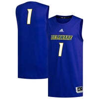 #1 Delaware Fightin' Blue Hens Replica Basketball Jersey - Royal