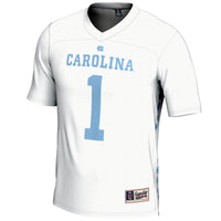 #1 North Carolina Tar Heels Lightweight Lacrosse Jersey - White
