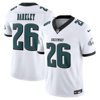 Philadelphia Eagles Saquon Barkley White Stitched Limited Jersey