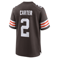 Cleveland Browns DeAndre Carter Brown Team Game Jersey