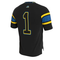 Delaware Fightin' Blue Hens Lightweight Collegiate Football Blackout Fashion Jersey