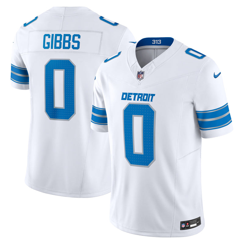 Detroit Lions Jahmyr Gibbs White Limited Jersey