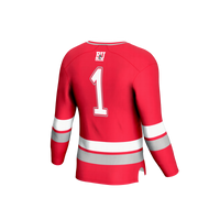 Boston University Lightweight Hockey Team Fashion Jersey - Scarlet
