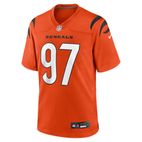 Cincinnati Bengals Dexter Lawrence II Orange Game Jersey