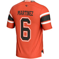 Damien Martinez Oregon State Beavers NIL Player Football Jersey - Orange