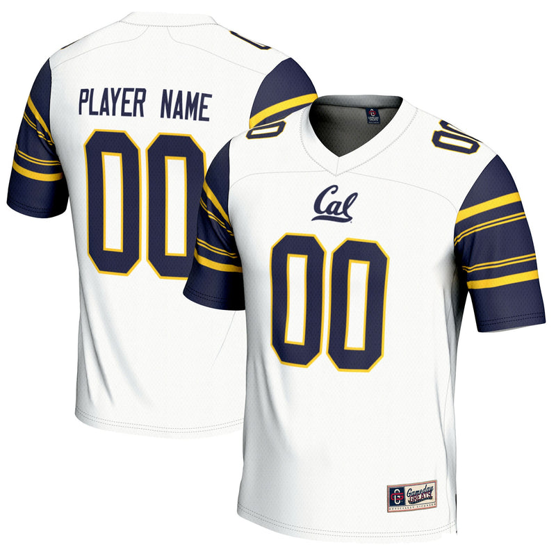 Cal Bears NIL Pick-A-Player Football Jersey - White