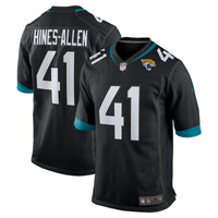 Jacksonville Jaguars Josh Hines-Allen Black Alternate Game Jersey