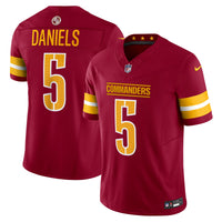 Washington Commanders Jayden Daniels Burgundy Limited Jersey