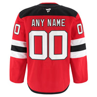 New Jersey Devils Red Home Authentic Pro Custom Jersey