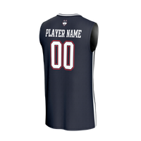 UConn Huskies Lightweight Collegiate Basketball NIL Pick-A-Player Fashion Jersey - Navy