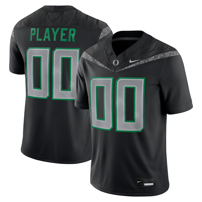 Oregon Ducks NIL Pick-A-Player Game Jersey - Black