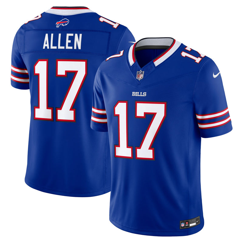 Buffalo Bills Josh Allen Royal Team Stitched Limited Jersey
