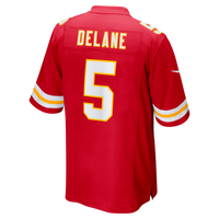 Kansas City Chiefs Red 2026 NFL Draft First Round Pick No. 6 Team Game Jersey