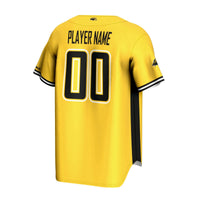 Southern Miss Golden Eagles NIL Pick-A-Player Lightweight Baseball Jersey - Gold