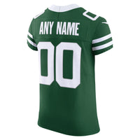 New York Jets Legacy Green Elite Custom Jersey