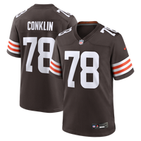 Cleveland Browns Jack Conklin Brown Game Player Jersey