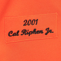 Baltimore Orioles Cal Ripken Jr. Orange 2001 Cooperstown Collection Authentic Throwback Jersey