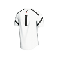 #1 Cincinnati Bearcats Lacrosse Fashion Jersey - White