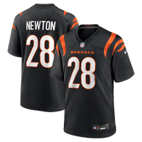 Cincinnati Bengals Josh Newton Black Game Jersey