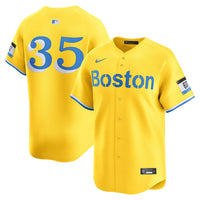 Boston Red Sox Garrett Crochet Gold Alternate Limited Jersey