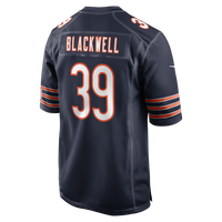Chicago Bears Josh Blackwell Navy Game Player Jersey