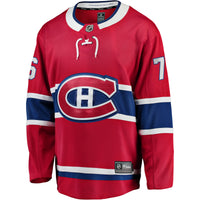 Montreal Canadiens Zack Bolduc Red Home Breakaway Jersey