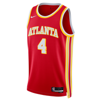 Atlanta Hawks Icon Swingman Jersey - Red - Kingston Flemings