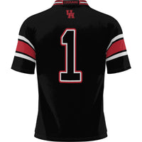 #1 Houston Cougars Football Jersey - Black