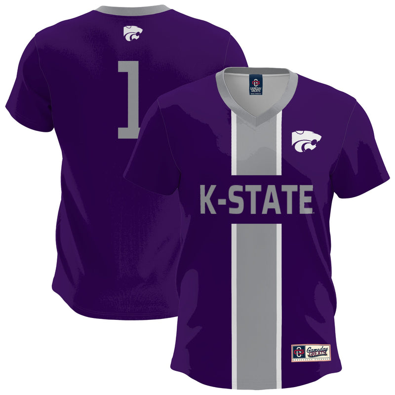 Kansas State Wildcats Lightweight Soccer Fashion Jersey - Purple