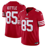 San Francisco 49ers George Kittle Scarlet Team Stitched Limited Jersey