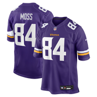 Minnesota Vikings Randy Moss Purple Game Retired Player Jersey